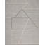 Vaheed Ta-2 Handmade Silk and Wool Geometric and Abstract Area Rug