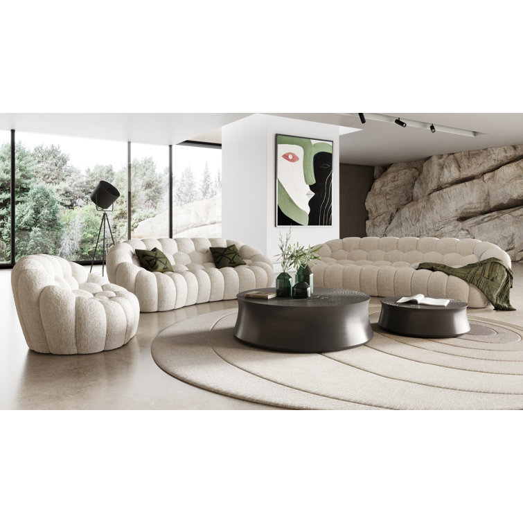 Blodget 3 - Piece Living Room Set