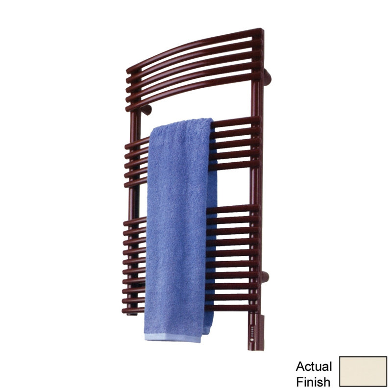 Chauffe-serviettes semellea, Électrique (prise directe), H 54 po x l 20 po x P 5,5 po, Blanc crème