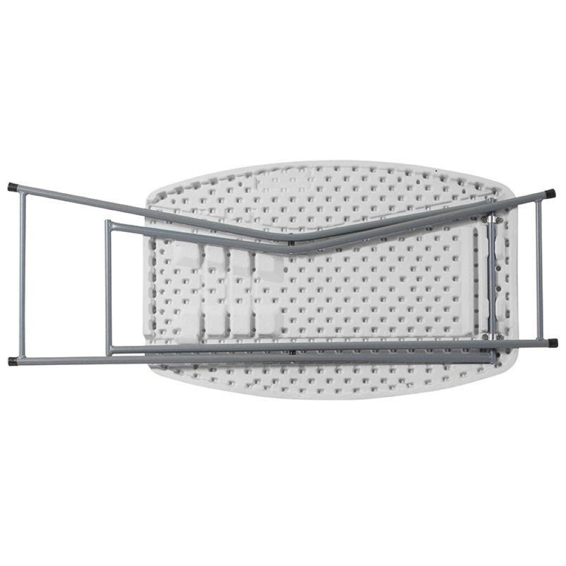 Table pliante rectangulaire en granit réglable en hauteur 29 po L