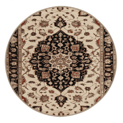 Tapis beige lavable à la machine