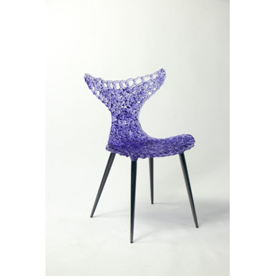 Stitch Wing Back Parsons Chair Dining Chair
