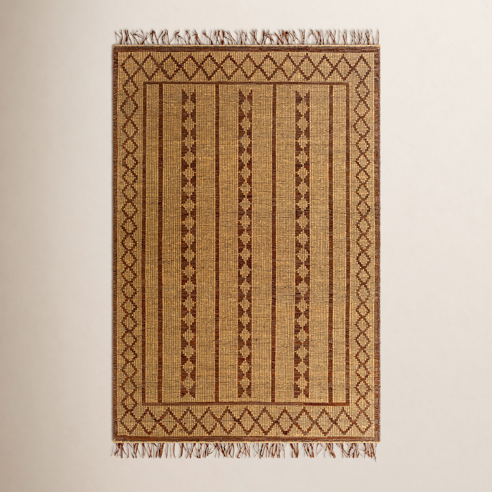 Salvo Hand-Woven Moroccan Jute Rug, Rectangle 10' x 14'