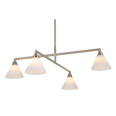 Mimmo Iron 4-Light Chandelier