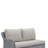 Kingon 80.75'' Wide Metal Loveseat with Cushions