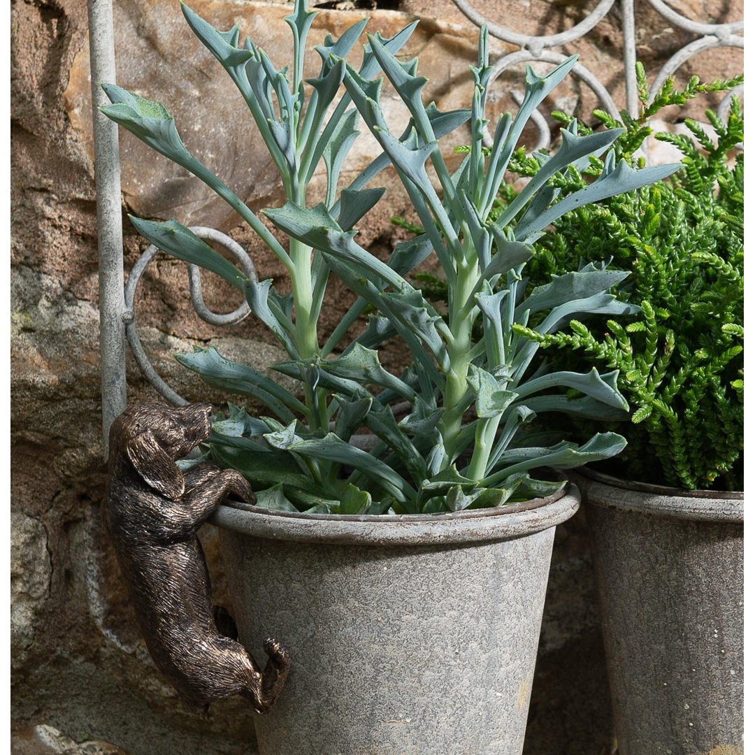 Barclee Dachshund UV Resistant Stone Garden Statue