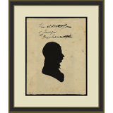 Colonial Male Silhouette 2 Print