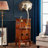 Brown+Gold Free Form Solid Wood+Copper Media Players