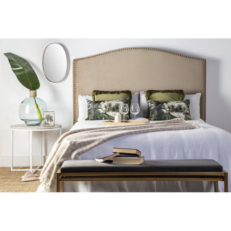 Lucius Metal Flat Wall Mirror, Gold