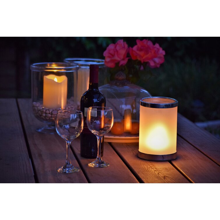 HoogaLife 7.8'' Battery Powered Integrated LED Outdoor Table Lamp & Reviews