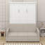 Lit escamotable double avec coussin-352963424