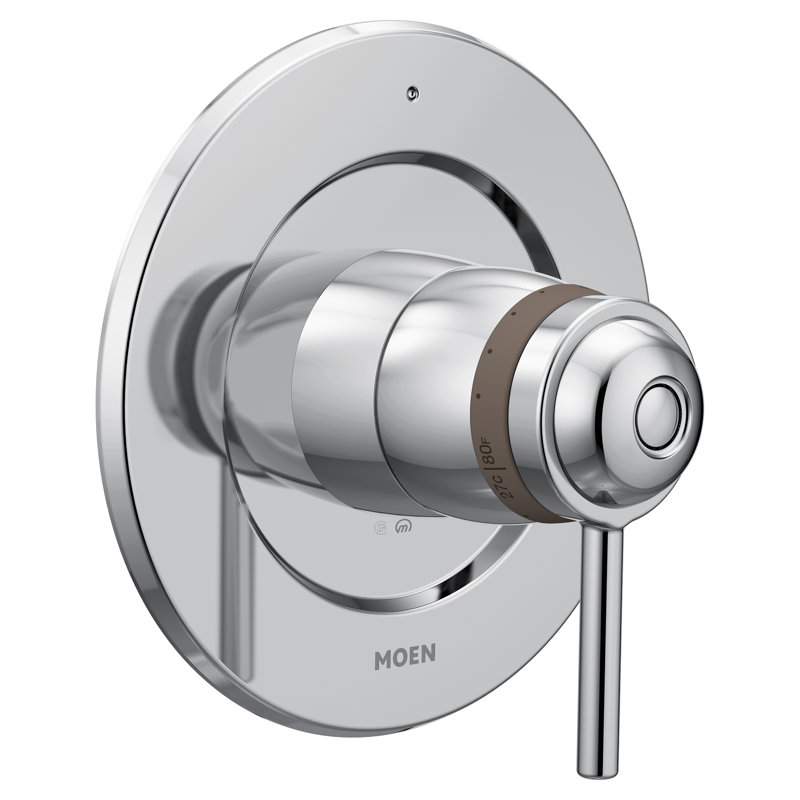 Ensemble de garniture de robinet de baignoire / douche ExactTemp sans valve Align, Chrome