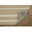 Tapis intérieur / extérieur à rayures brun clair / crème Kivett-799138710