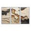 Ensemble de décoration murale beige et brun «African River Collage»-111764862-111764864