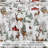 Southshore Fine Linens White Christmas Reversible Comforter Set, 100 GSM Double-Brushed Microfiber Holiday Bedding, 1 Comforter and 2 Pillow Shams, Full / Queen-102534047