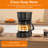Compact 5-Cup Coffee Maker – 24H Programmable Timer, Keep Warm Function, 25Oz Water Tank, Overheat Protection, And Auto-Shutoff. Ideal For Home, Office, Or Outdoor Adventures (Black)-113319945