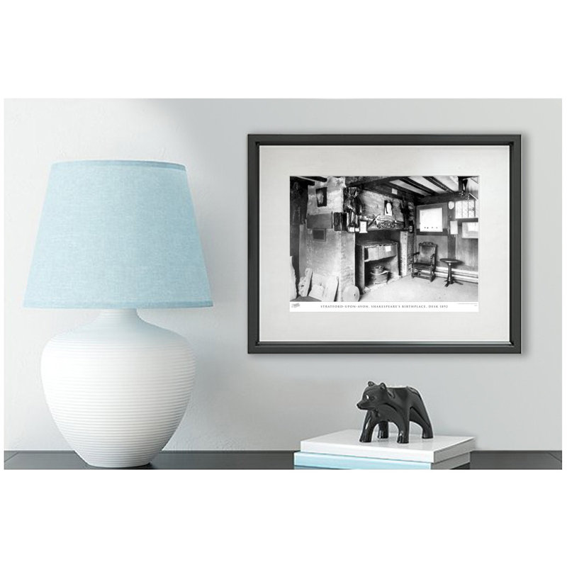 Stratford-upon-Avon, Shakespeare's Birthplace, Desk 1892 by Francis Frith - Single Picture Frame Print