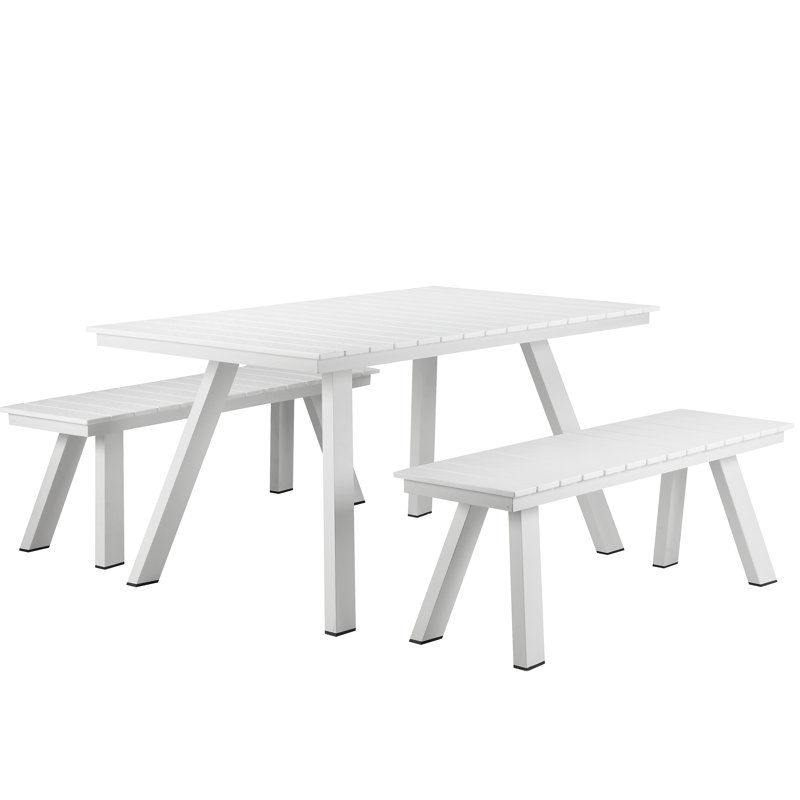 6 - Person Patio Dining Set with Rectangular Table
