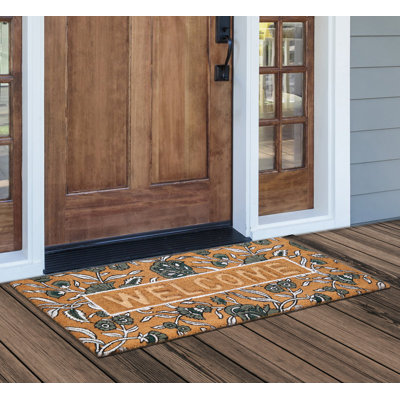 Chesapeake Kaleram Natural Multi Non-Slip Doormat (20" x 46")