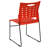 881 lb. Capacity Sled Base Stack Chair with Carry Handle and Air-Vent Back-29577313