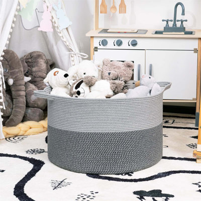Bhargava Fabric Laundry Basket with Handles