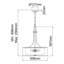 Roundtree 4 - Light Drum Pendant