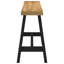120cm Solid Wood Top Console Table