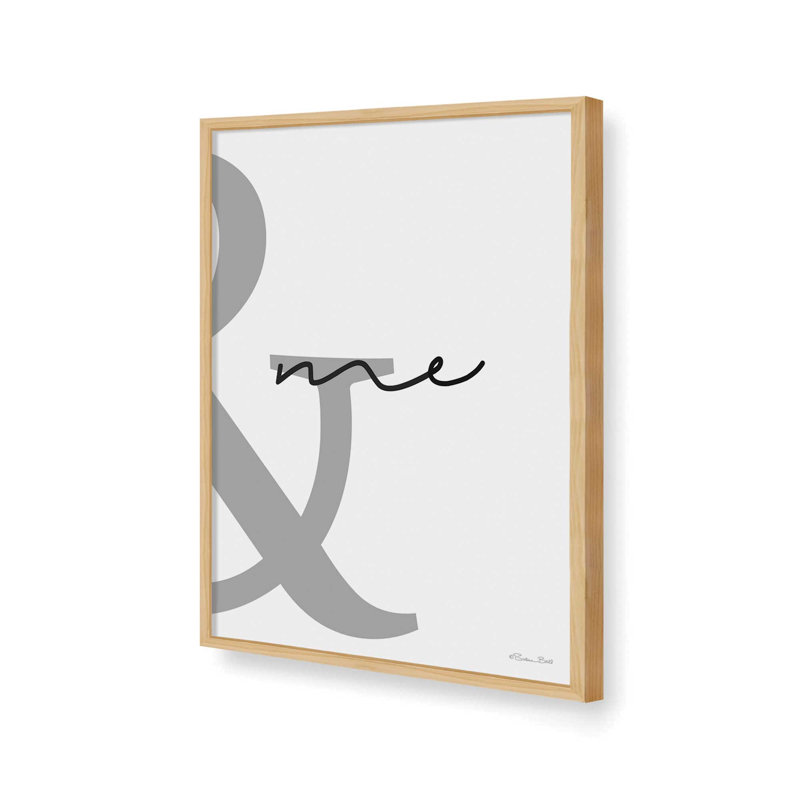 «You and Me B» par Susan Ball, reproduction d'art, L 24 po x H 32 po, Tanné, Impression encadrée