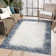 Randolph Machine Washable Rug with Rubber Backing for Living Room Abstract Non-Slip Dining Room Rug Bordered Printed Faux Wool Rugs for Bedroom Floor Carpet for Office Nursery Playroom
