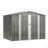 Outdoor Storage Shed, Utility Metal Tool Storage With Lockable Doors And Updated Frame Structure, Large Metal Garden Shed For Backyard, Patio Lawn-113767370-113767375