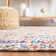 Herzig Flatweave Cotton Beige/Yellow Rug