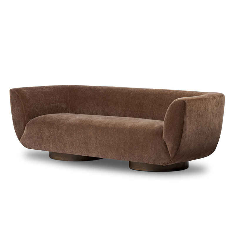 Sabine Sofa, Amici Tobacco Polyester Blend