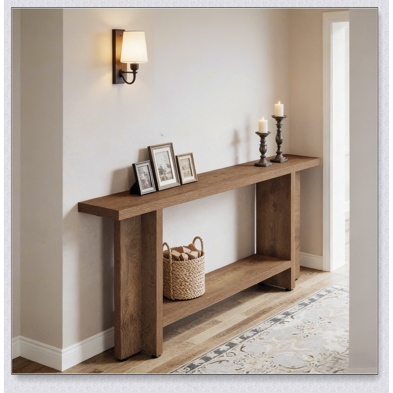 Double-Layer Storage Sofa Table,Hallway Table,Console Table