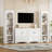 3-Piece Farmhouse Entertainment Center with Storage Cabinet for TVs Up to 70"-981505270
