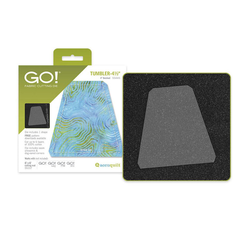 Accuquilt GO! Gobelet - 4 1/2 po (fini 4 po)