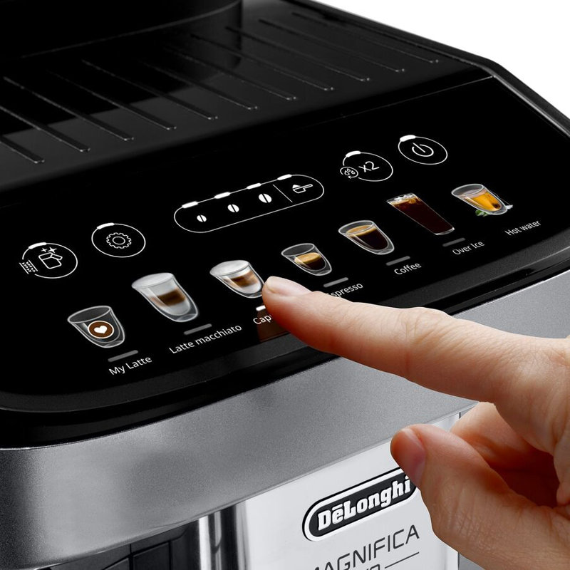 De'Longhi Magnifica Evo Fully Automatic Espresso Machine with LatteCrema System