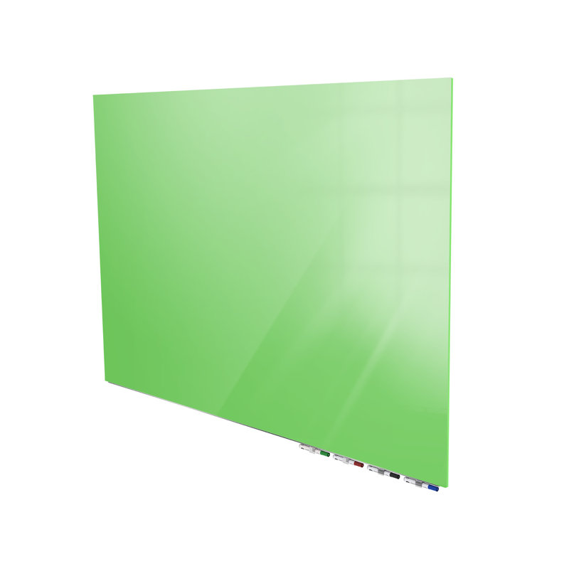 Tableau blanc mural Aria, H 24 po x l 36 po x L 36 po, Vert, Non