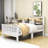 Domonick Wooden Platform Bed with Headboard-723983692-723983690
