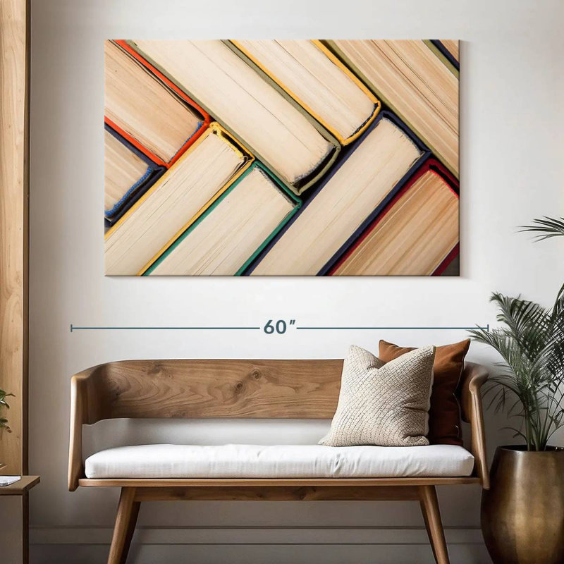 Arrangement de livres Kerner, H 34 po x l 51 po