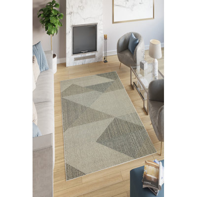 Eco-Friendly Area Rug (2 ft x 3.3 ft), 100% Polyester, 650 g/m² | Antibacterial & Non-Slip PVC Dot Underside, Pile Height: 0.2 inches | Machine Washable, Digital Print Design, Perfect for Living Room & Bedroom Decor