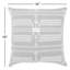 Housse de coussin carré 100% coton Tahlia-814062991