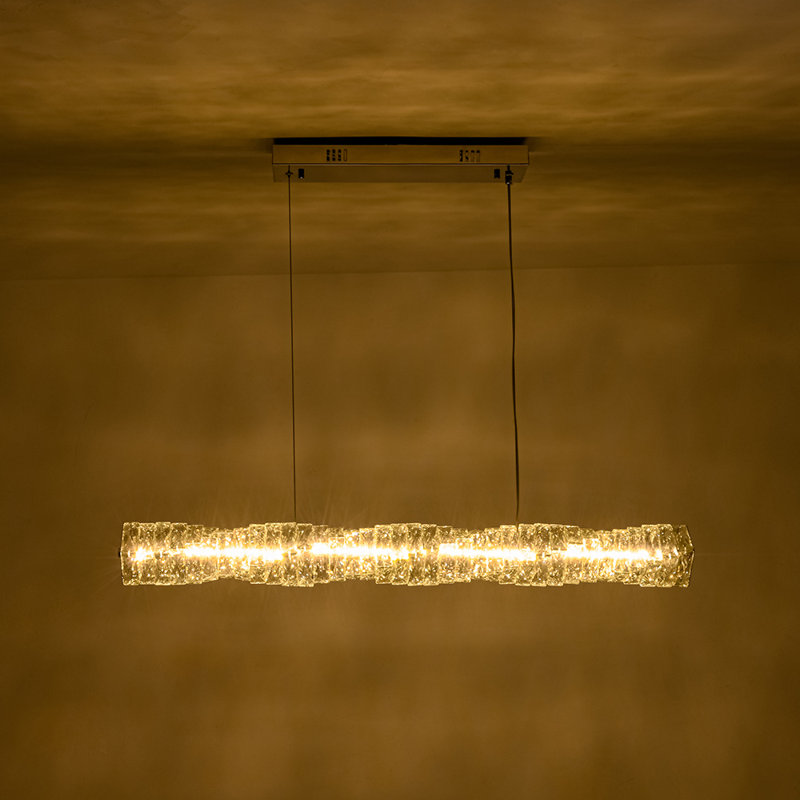 Luxury Dimmable Sparkle Led Crystal Pendant Light