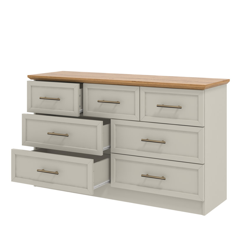 Cleverdon 7 Drawer Chest, Grey