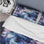 Celestial Aura Ripple - Ensemble de housse de couette abstrait - Microfibre de polyester-1212207921