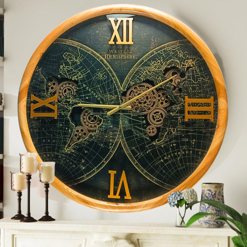 Solid Wood Wall Clock