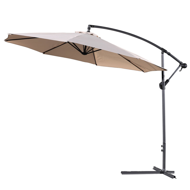 Parasol en porte-à-faux 115 "Senne, Beige