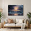 Art mural en métal Coastal Twilight Shore-1992534382