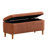 39.4"W Polyester Upholstered Storage Bench-1730590811