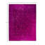 Tapis unique noué à la main Fine Vibrance - rose, 8 pi 1 po x 10 pi 5 po