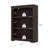 Luper 42.1" H x 31.5" W Standard Bookcase with 3-Tiers Shelf-1307082568-1286838047
